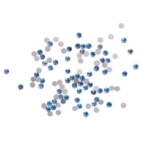 Komilfo strasses, Light sapphire AB, size 4 (pack of 100) Komilfo strasses, Light sapphire AB, size 4 (pack of 100)