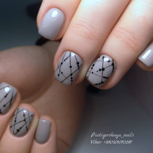 Гель-лак Komilfo Deluxe Series №D070 (серый, эмаль), 8 мл