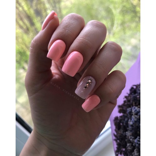 Гель-лак Komilfo Deluxe Series №D190 (пастельный светлый персиковый, эмаль), 8 мл