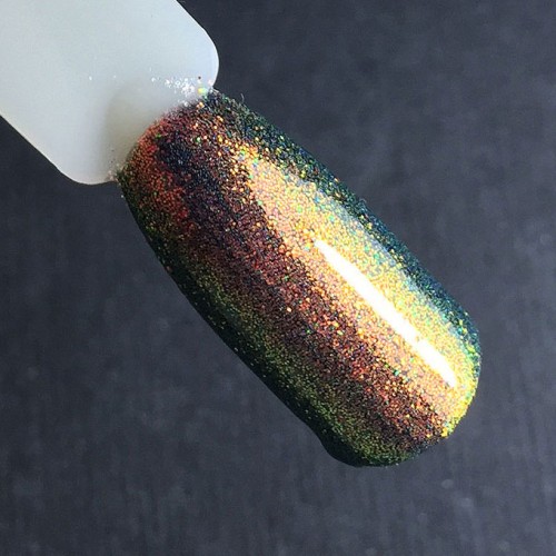 Komilfo spangles 028 size 0.1 mm, (overflow color orange-red), 2.5 g