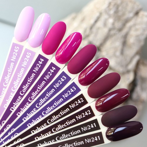 Гель-лак Komilfo Deluxe Series №D244 (фуксия, эмаль), 8 мл