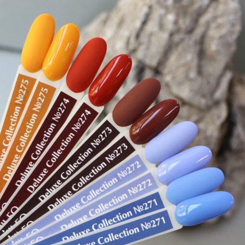 Gel Polish Komilfo Deluxe Series D274 (cinnamon, enamel), 8 ml