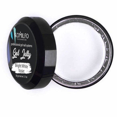 Komilfo Gel Jelly Bright White Violet, 50 g Komilfo Gel Jelly Bright White Violet, 50 g
