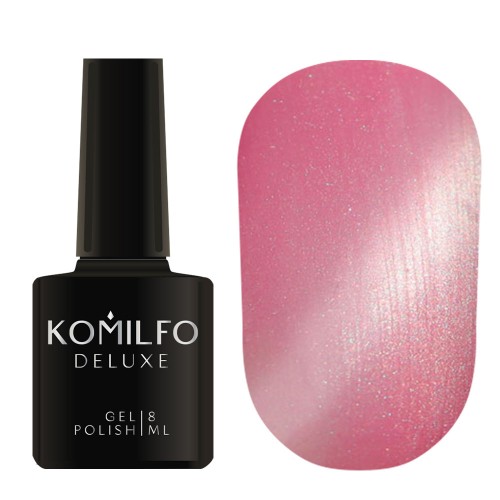 Gel Polish Komilfo Fantasy Cat’s Eye 101 (pearl pink, magnetic), 8 ml Gel Polish Komilfo Fantasy Cat’s Eye 101 (pearl pink, magnetic), 8 ml