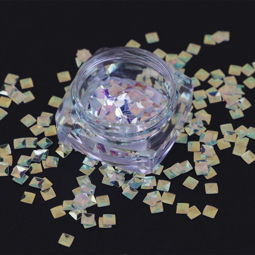 Komilfo 3D Dragon Scale №048, square, unicorn 2, 1 g