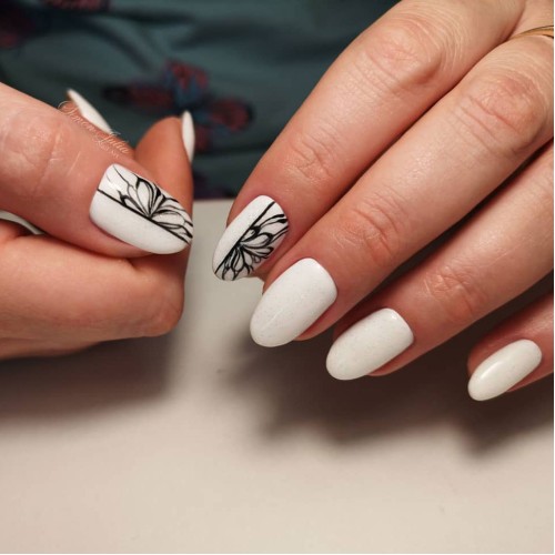 Gel Polish Komilfo Deluxe Series D002 (white porcelain, enamel), 15 ml