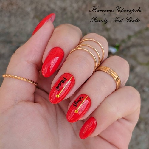 Gel Polish Komilfo Deluxe Series D082 (classic red, enamel), 15 ml