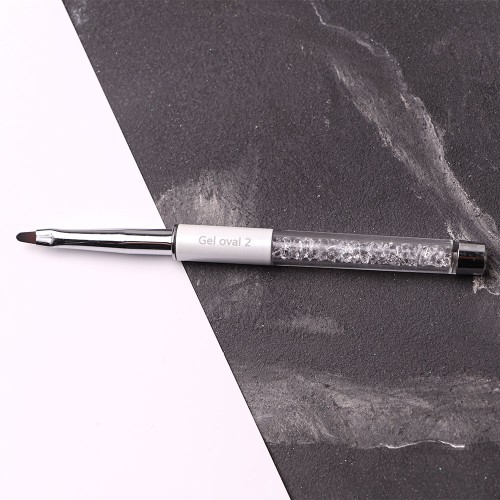 Komilfo Gel oval 2 brush (Nylon)