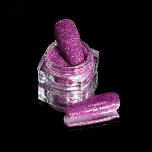 Komilfo spangles 008, size 0.08 mm, (purple hologram), E2.5 g