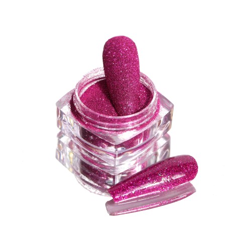 Komilfo spangles 040, size 0.08 mm, (crimson) E2.5 g