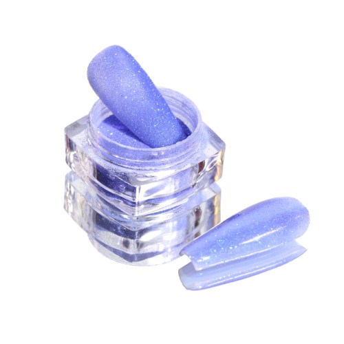 Komilfo sequins 050, size 0.1 mm (blue-blue) 2.5 g