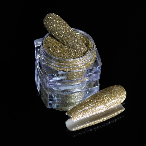 Komilfo spangles 109D, size 0.15 mm, (light gold) E, 2.5 g