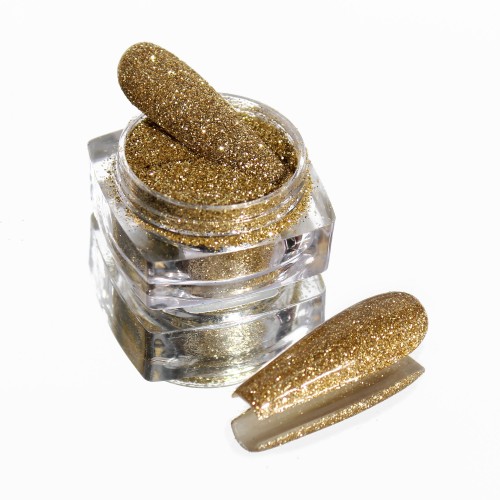 Komilfo spangles 109D, size 0.15 mm, (light gold) E, 2.5 g