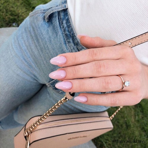 Gel Polish Komilfo French Collection F001 (pale lilac-pink, enamel, for french), 15 ml