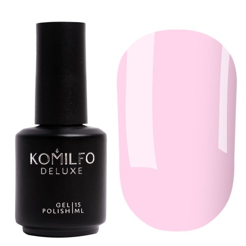 Gel Polish Komilfo French Collection F001 (pale lilac-pink, enamel, for french), 15 ml Gel Polish Komilfo French Collection F001 (pale lilac-pink, enamel, for french), 15 ml