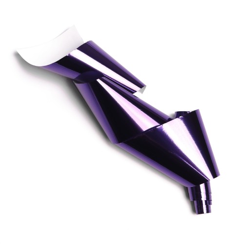 Komilfo casting foil, purple, glossy