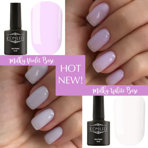 База Komilfo Milky Violet Base, 15 ml