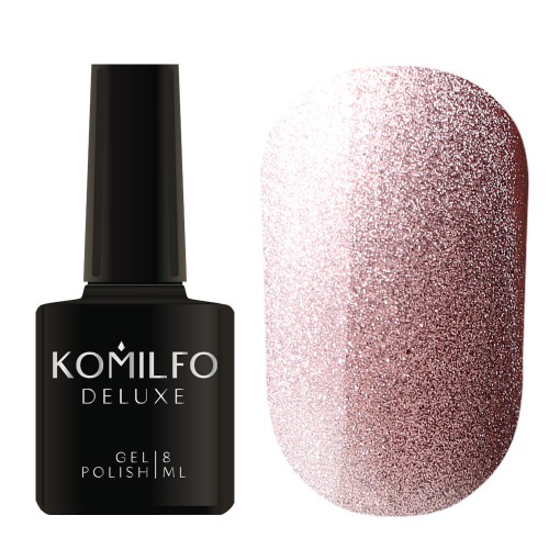 Gel Polish Komilfo 9D Cat’s eye Nude 001 (beige, magnetic), 8 ml Gel Polish Komilfo 9D Cat’s eye Nude 001 (beige, magnetic), 8 ml