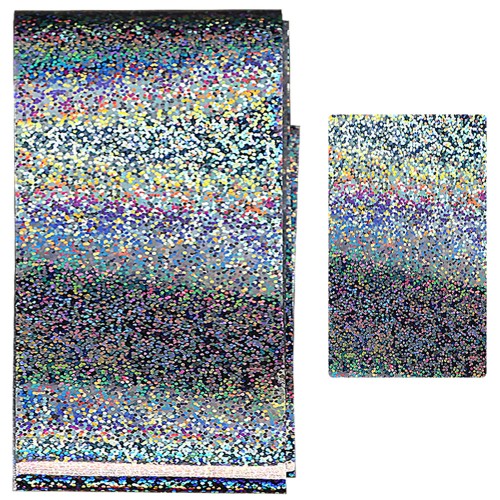Foil for design, silver dots small, hologram Foil for design, silver dots small, hologram