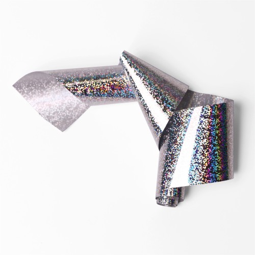 Foil for design, silver dots small, hologram