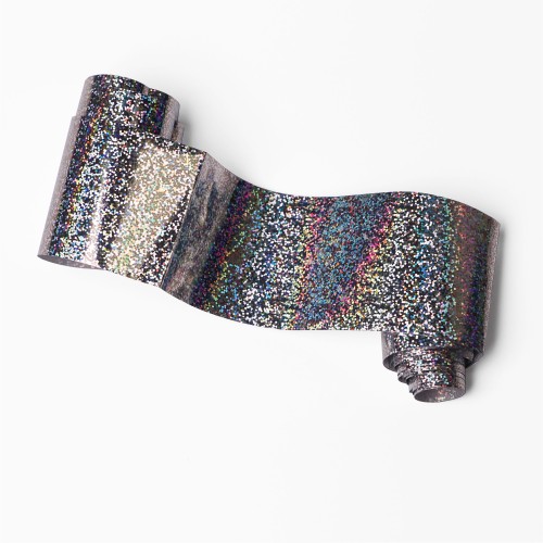 Foil for design, silver dots small, hologram