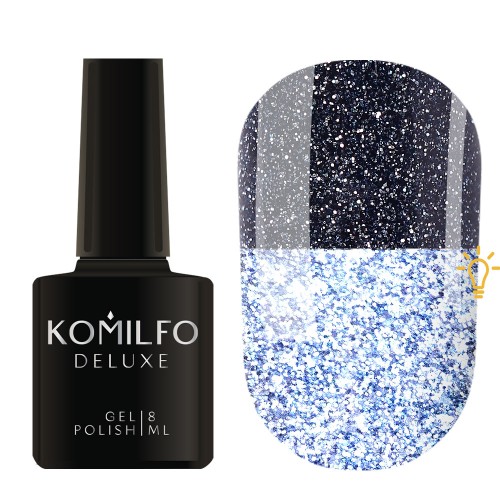 Komilfo Luminous Collection L007 (dark blue-gray, reflective), 8 ml Komilfo Luminous Collection L007 (dark blue-gray, reflective), 8 ml