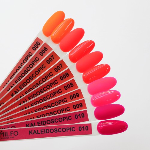 Gel Polish Komilfo Kaleidoscopic Collection K007 (muted coral, neon), 8 ml