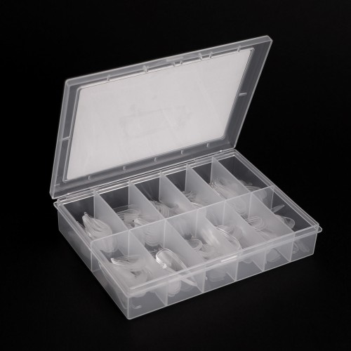 Komilfo SoFast Nail Forms Stiletto, 240 pcs