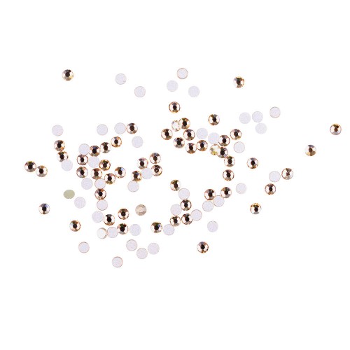 Rhinestones Komilfo, Champagne AB, Size 4 (pack of 100) Rhinestones Komilfo, Champagne AB, Size 4 (pack of 100)