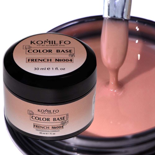 Komilfo Color Base French 004, 30 ml (gel-jar) Komilfo Color Base French 004, 30 ml (gel-jar)