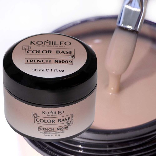 Komilfo Color Base French 009, 30 ml (gel-jar) Komilfo Color Base French 009, 30 ml (gel-jar)