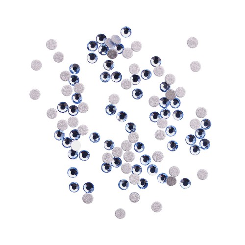 Komilfo rhinestones, Light sapphire, size 4 (pack of 100) Komilfo rhinestones, Light sapphire, size 4 (pack of 100)