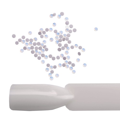 Komilfo rhinestones (pack of 100), White Opal, size 3