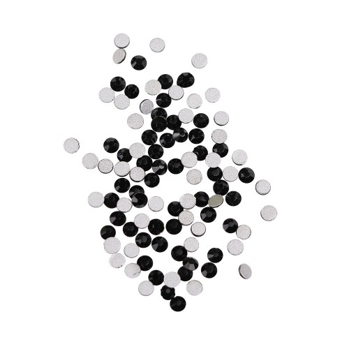 Komilfo rhinestones (pack of 100), Jet Black, size 5 Komilfo rhinestones (pack of 100), Jet Black, size 5