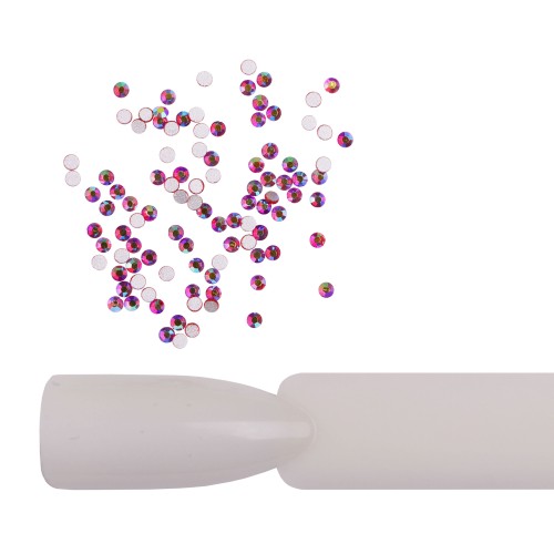 Komilfo crystals (pack of 100), Siam AB, size 3