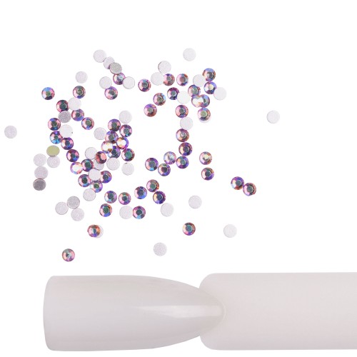 Komilfo strasses (pack of 100), Lt.amethyst AB, size 5