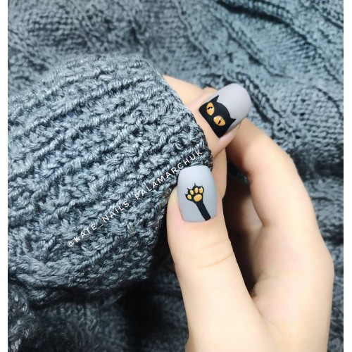 Гель-лак Komilfo Deluxe Series №D071 (светлый графитовый, эмаль), 8 мл