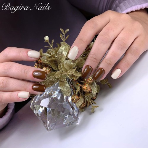 Гель-лак Komilfo Deluxe Series №D215 (коричневый, эмаль), 8 мл