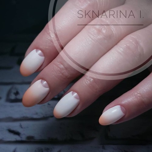 Gel Polish Komilfo DeLuxe Termo C016 (peach-orange, when heated – white), 8 ml