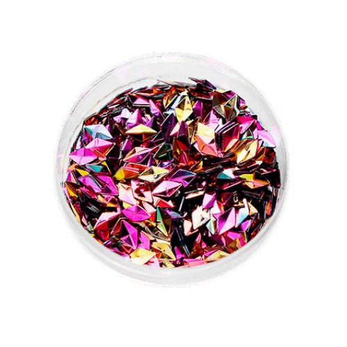 Komilfo 3D Dragon Scale №008, diamond, Rainbow, (1 g) Komilfo 3D Dragon Scale №008, diamond, Rainbow, (1 g)