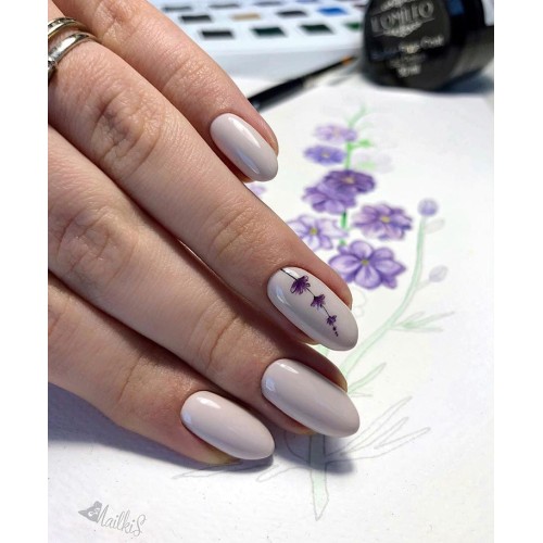 Gel Polish Komilfo Deluxe Series D285 (light hazelnut, enamel), 8 ml