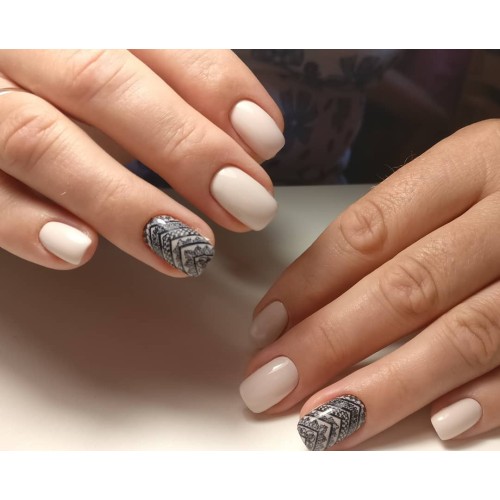 Gel Polish Komilfo Deluxe Series D285 (light hazelnut, enamel), 8 ml