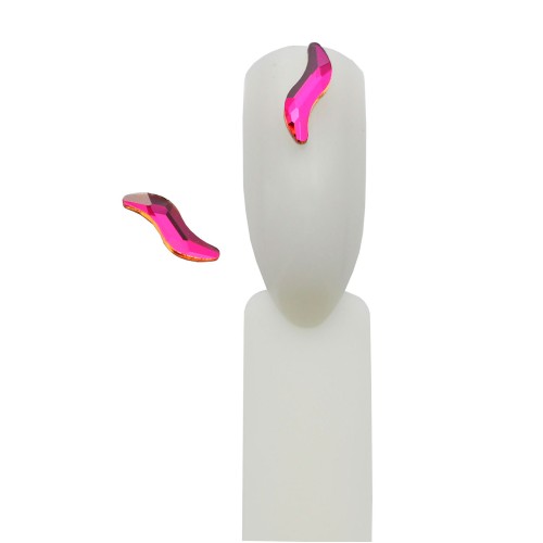 Komilfo Stones S (2×9 mm) Purple flare, 2 pieces