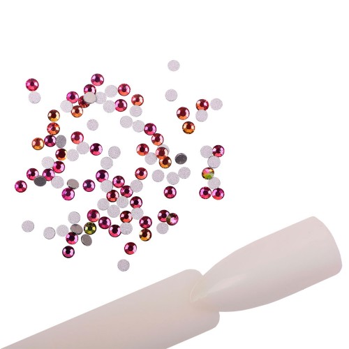 Komilfo Rhinestones Rainbow, size 6 (pack of 100)