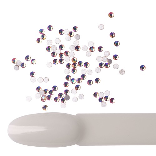 Komilfo rhinestones (pack of 100) Purple flare, size 5