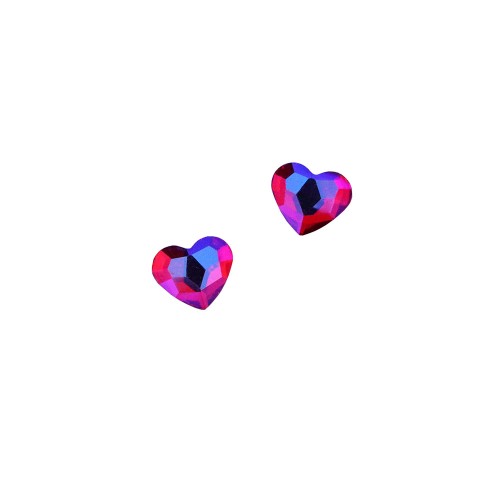 Komilfo Stones Heart (5.5×6 mm) Red AB (2 pcs)