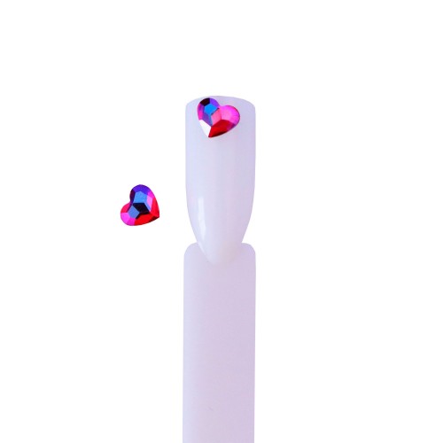 Komilfo Stones Heart (5.5×6 mm) Red AB (2 pcs)