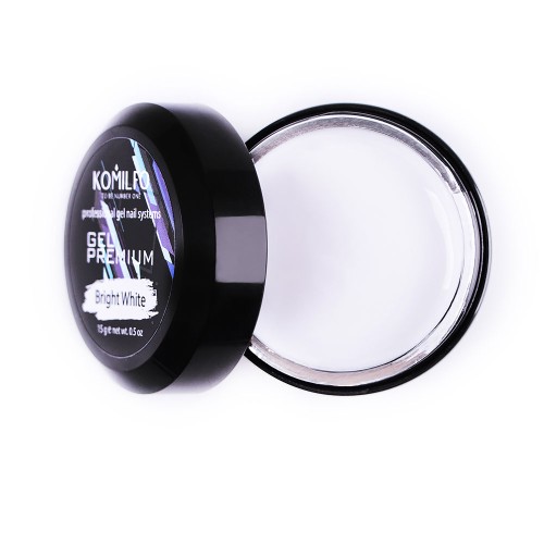 Komilfo Gel Premium Bright White, 15 g Komilfo Gel Premium Bright White, 15 g