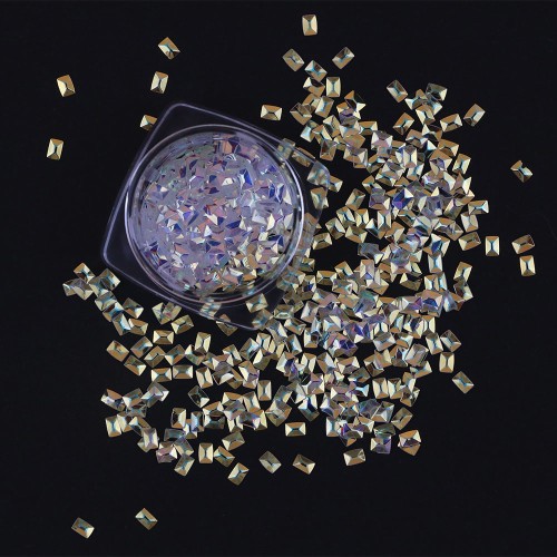 Komilfo 3D Dragon Scale №049, rectangle, unicorn 2, 1 g Komilfo 3D Dragon Scale №049, rectangle, unicorn 2, 1 g