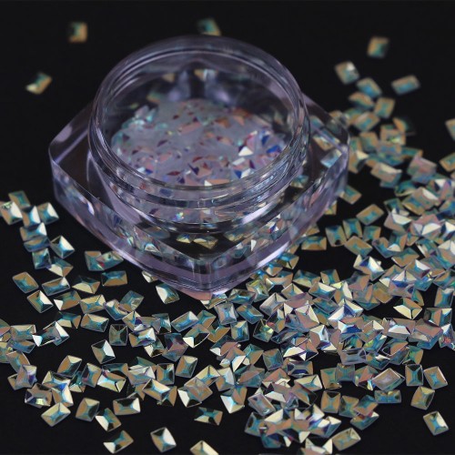 Komilfo 3D Dragon Scale №049, rectangle, unicorn 2, 1 g